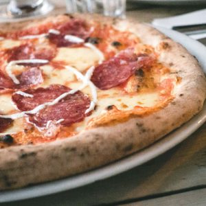 Pizza del Ristorante Aperegina a Roma